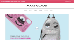 Desktop Screenshot of maryclaud.it